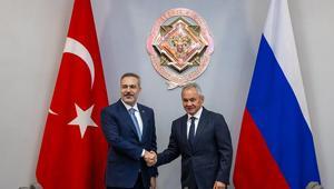 Dışişleri Bakanı Fidan, Moskovada Rusya Güvenlik Konseyi Sekreteri Şoygu ile görüştü
