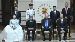 Cumhurbaşkanı Erdoğan, büyükelçilerin güven mektuplarını kabul etti