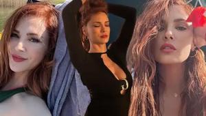 Yaz sezonunu bikini pozlarıyla açtı Mine Tugay fit haliyle beğeni topladı