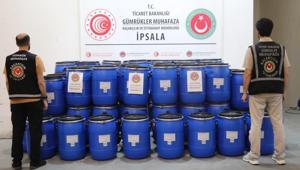 İpsalada operasyon 3 milyar TLlik uyuşturucu sevkiyatı ortaya çıkarıldı