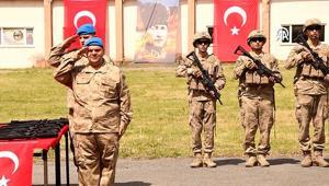 Tüm süreç gizli tutuldu: Komando Tugayında yemin etti Bir babanın gurur günü