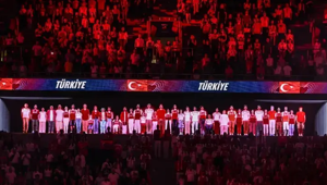 Voleybol Milletler Liginde millilere hologram tribün desteği