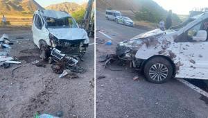 Elazığda korkunç kaza Kontrolden çıkan araç takla attı: 5 yaralı