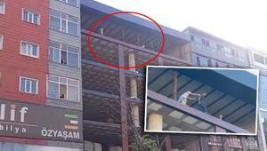Yürekleri ağza getiren anlar İntiharın eşiğindeki vatandaş son anda böyle kurtarıldı