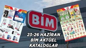 BU HAFTANIN YENİ BİM KATALOGLARI (23-26 HAZİRAN) BİM 26 Haziran Cuma aktüel kataloğunda hangi ürünler var Şarjlı Süpürge, Türk Kahvesi Makinesi, Klima, Tam Otomatik Espresso Makinesi, Mutfak Tartısı