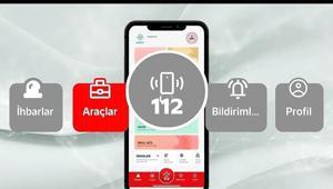 HAYAT 112 Acilin ilk ay bilançosu açıklandı Bir ayda 600 bin indirme, 12 milyon işlem