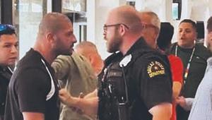 Dünya bu görüntüleri konuşuyor Mısır kafilesiyle polis karşı karşıya