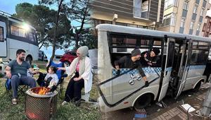 Hatlı minibüsü 100 bin liraya yuvaya dönüştürdüler ‘Çöp kutusuna benzetenler bile oldu’