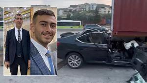 Baba ile oğlunun feci ölümü Otomobil, TIRın altına girdi