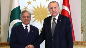 Erdoğan, Pakistan Başbakanı Şerif ile görüştü