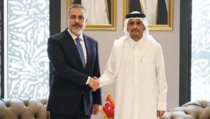 Dışişleri Bakanı Hakan Fidan, Katar Başbakanı Al Sani ile görüştü