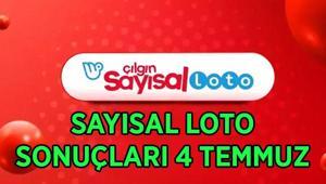 SAYISAL LOTO SONUÇLARI SORGULAMA EKRANI 4 TEMMUZ 2026: Çılgın Sayısal Loto çekiliş sonuçları nereden, nasıl sorgulanır