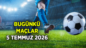 MAÇLARIN YAYIN AKIŞI ⚽ Bugün kimin maçı var 5 Temmuz 2026 Bugünkü maçlar saat kaçta, hangi kanalda canlı yayınlanacak