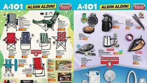 BU HAFTAKİ A101 AKTÜEL KATALOĞU 9 TEMMUZ A101 Aldın Aldın 9 Temmuz Perşembe aktüel kataloğunda hangi ürünler satışta olacak Waffle Makinesi, Çay Makinesi, Türk Kahvesi Makinesi, Soğuk Buharlı Masaüstü Fan, Ayaklı Vantilatör...