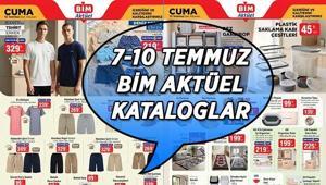 BİM TEMMUZ AYI YENİ AKTÜEL KATALOGLAR BİM 7-10 Temmuz aktüel kataloğunda hangi ürünler satışa çıkacak Ayçiçek Yağı, Kolajen, Protein Tozu, T-Shirt, Deniz Şortu, Ev Elbisesi...