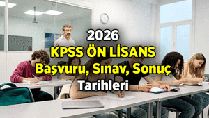 ÖSYM TEK TEK AÇIKLADI ❗ KPSS ÖN LİSANS BAŞVURU TARİHLERİ 2026 || KPSS ÖN LİSANS SINAV TARİHİ NE ZAMAN