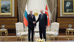 Cumhurbaşkanı Erdoğan, Bulgaristan Başbakanı Radevi kabul etti