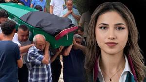 24 yaşındaki avukat Tuğçe, cübbesi ile son yolculuğuna uğurlandı