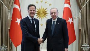 Cumhurbaşkanı Erdoğan Külliyede NATO Genel Sekreteri Rutteyi kabul etti