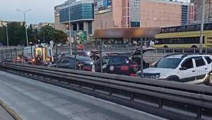 Beylikdüzünde zincirleme kaza 1 yaralı