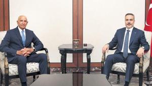 Dışişleri Bakanı Hakan Fidan, Barrack ile görüştü