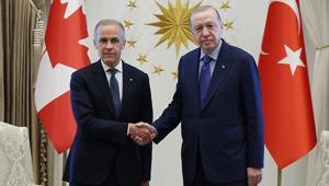 Cumhurbaşkanı Erdoğan, Kanada Başbakanı Carneyi kabul etti