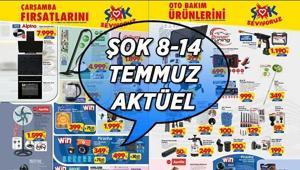 TEMMUZ AYI ŞOK AKTÜEL KATALOG İNDİRİMLERİ 8-14 ŞOK aktüel kataloğunda bu hafta hangi ürünler satışa sunuldu Dikey Elektrikli Süpürge, Cam Ankastre Set, Buharlı Temizleyici, Gece Lambası, Endüstriyel Vantilatör...