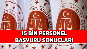 ADALET BAKANLIĞININ PERSONEL GENEL MÜDÜRLÜĞÜ EKRANINDAKİ SON DUYURULAR 📢 Adalet Bakanlığının 15 bin personel alımında başvuru sonuçları belli oldu mu, ne zaman açıklanacak