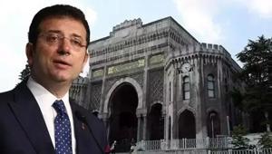 İstanbul Üniversitesinden İmamoğlu açıklaması: Gerçeğe aykırı beyanda bulundu