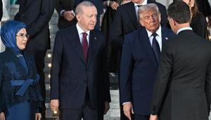NATO Zirvesinde ilk gün sona erdi Trump, konaklayacağı otele giriş yaptı