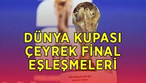 DÜNYA KUPASI 2026 ÇEYREK FİNAL MAÇ PROGRAMI Dünya Kupası çeyrek final maçları ne zaman, saat kaçta oynanacak