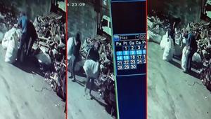 Maskeyle girdiler, 250 bin TLlik bakır çaldılar O anlar saniye saniye kamerada
