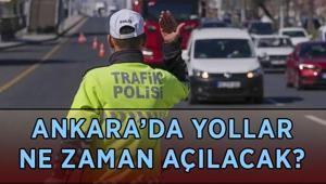 ANKARA YOLLAR NE ZAMAN AÇILACAK 36. NATO Zirvesi Ankarada trafiğe kapatılan yollar bugün açıldı mı 8 Temmuz Ankarada hangi yollar kapalı