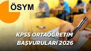 KPSS ORTAÖĞRETİM BAŞVURULARI 2026 | KPSS Ortaöğretim Başvurular ne zaman başlayacak, sınav hangi tarihte yapılacak