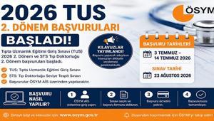 TUS 2. DÖNEM BAŞVURU EKRANI 2026 | ÖSYM TUS başvuruları başladı mı, nasıl yapılır