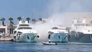 Bodrum Marinada lastik botta patlama 1 yaralı