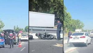 Hemşire çift, ağır yaralanan motosiklet sürücüsü için zamanla yarıştı Hayatını kaybetti