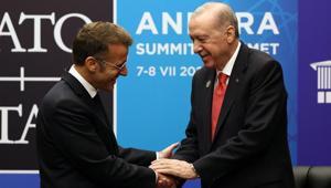 Macron zirvenin ardından paylaştı Erdoğan, Fransaya selam söyle demişti...