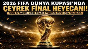 DÜNYA KUPASINDA SON 8 BELLİ OLDU 2026 FIFA Dünya Kupası Çeyrek Final Eşleşmeleri ve Maç Takvimi