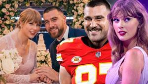 Taylor Swift ile Travis Kelcenin düğün hediyesi olay oldu Davetlilere servet dağıttılar