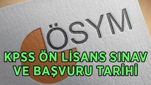 KPSS ÖN LİSANS 2026 SINAV VE BAŞVURU TARİHİ: KPSS ön lisans sınavı ne zaman KPSS ön lisans başvuruları ne zaman başlıyor