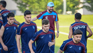 Trabzonspor antrenmanlarını dayanıklılık çalışmasıyla sürdürdü