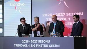 1. Ligde 2026-27 sezonu öncesi fikstür çekildi