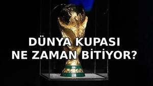 DÜNYA KUPASI NE ZAMAN BİTİYOR FİFA Dünya Kupası şampiyonu ne zaman belli olacak