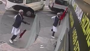 Kağıthane’de Türk bayrağını sökerek yere atan şüpheli yakalandı İfadesi ortaya çıktı