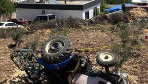 Kiliste devrilen traktörün sürücüsü öldü