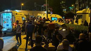 Ümraniye’de hafriyat kamyonu ile otomobil çarpıştı: 1i ağır 4 yaralı