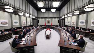 Kabine, Cumhurbaşkanı Erdoğan başkanlığında toplandı