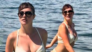 Melis Sezen tatilde denizin tadını çıkardığı anları paylaştı