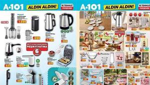 YEPYENİ A101 AFİŞİ 16TEMMUZ PERŞEMBE | A101 Aldın Aldın 16 Temmuz Perşembe aktüel kataloğunda hangi ürünler satışta olacak Buharlı Kırışık Giderici, Şarjlı Su Pompası, Katlanabilir Cezve, Kilim, Klozet Takımı...